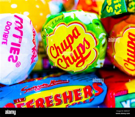 Chupa Chups Lollipops Hi Res Stock Photography And Images Alamy