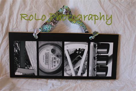 Rolo Photography Alphabet Word Art 4 Letters