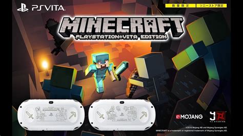 Playstation Vita Limited Edition Minecraft Bundle Unboxing Youtube