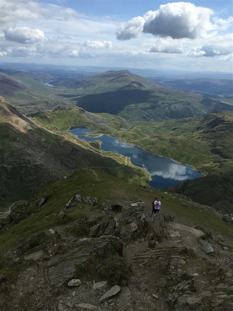 The Ever Stunning View From The Summit Of Wales Highest Peak Snowdon