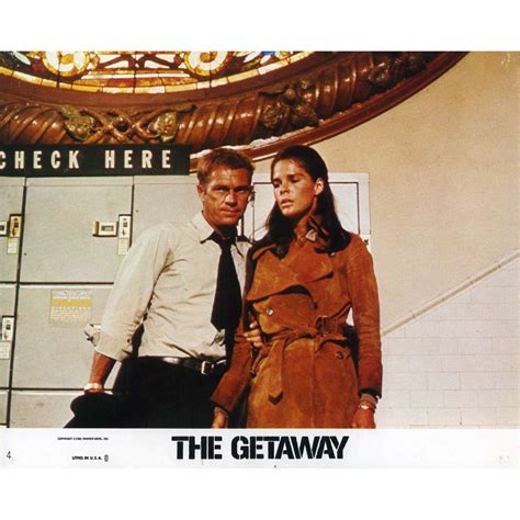 The Getaway Lobby Card 8x10 In