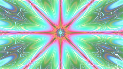 1920x1080 Digital Art Artistic Star Kaleidoscope Abstract Colors