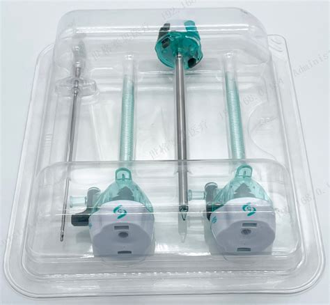 Disposable Laparoscopic Trocar Kit Optical 5mm Trocar Kit For Medical