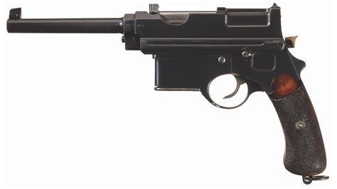 Swiss Proofed Mannlicher Model 1896ii Semi Automatic Pistol Rock