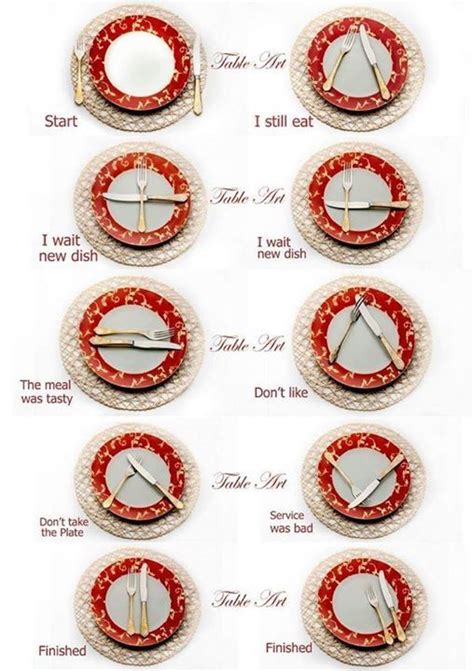 Do not clench your silverware like a hunter ready to consume your prey. Pin on Cooking & Dinning Hints