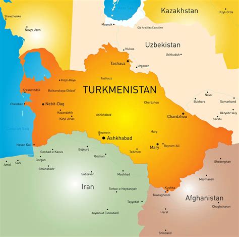 maps of turkmenistan detailed map of turkmenistan in english sexiz pix