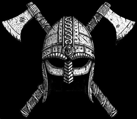 Vikings Vikings Tattoo Viking Helmet Tattoo Viking Art