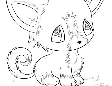 cute anime animals coloring pages coloring pages kids