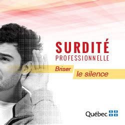 Surdit Professionnelle Briser Le Silence Institut National De Sant Publique Du Qu Bec