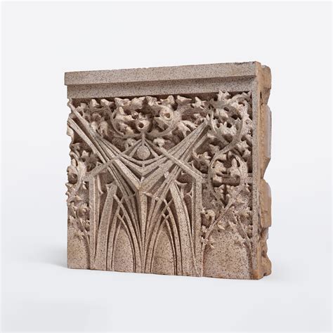 Dankmar Adler And Louis Sullivan Pair Of Architectural Fragments From