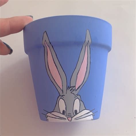 Accents Bugs Bunny 35 Inch Planter Hand Painted Poshmark