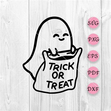 Trick Or Treat Svg Ghost Svg Ghost Svg Ghosts Svg Ghost Etsy
