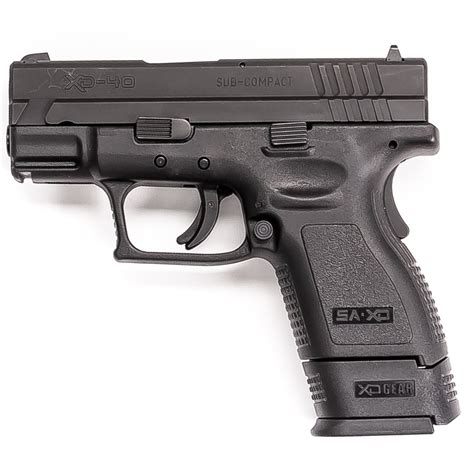 Springfield Armory Xd-40 Sub Compact - For Sale, Used - Very-good ...