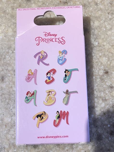 Disney Princess Letters Mystery Pin Collection Disney Pins Blog