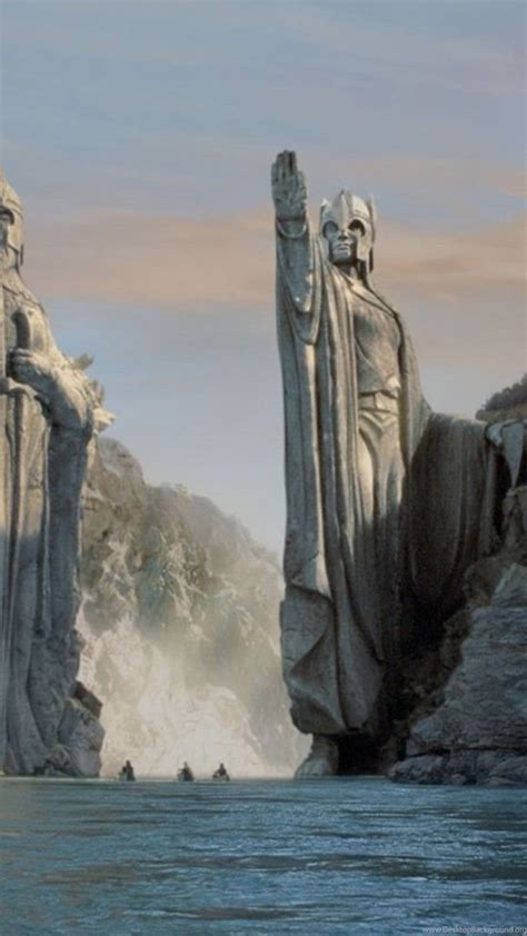 Gate Of Argonath Lord Of The Rings Wallpapers Movie Wallpapers