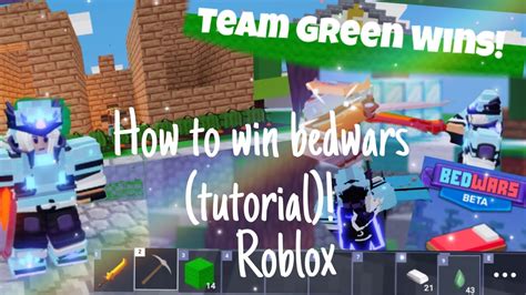 How To Win Roblox Bedwars Youtube