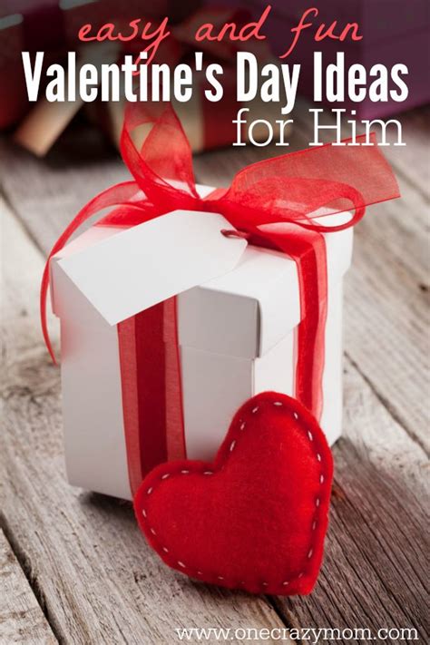 No matter how long you've been together, treating him to a gift this romantic season is sure to put a smile on his face. Valentine Gifts for Him - 9 Valentine's Ideas for Him