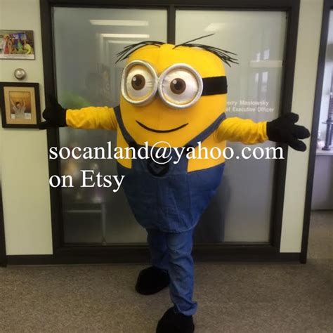 stuart mascot costumes in minions movie 2015 minions cosplay costumes for adults minions