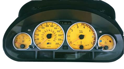 Bmw E46 Instrument Cluster Face Replacement Upgrade Fit Any E46 Oem
