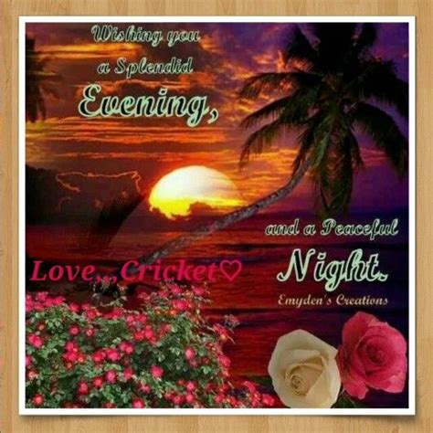 Have A Beautiful Blessed Evening N Nite My Dearest Friends N God Bless