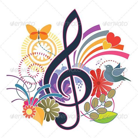 Treble Clef Music Background Music Clipart Music