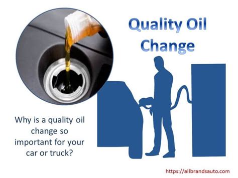 Oil Changes Quality Does Matter Why You Should Be Concerned