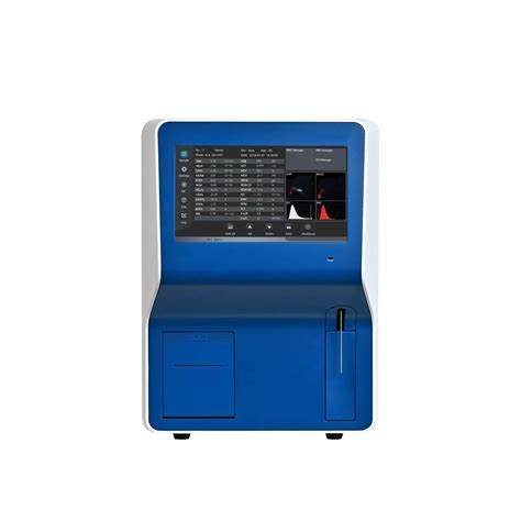 Full Touch Screen Intelligent Tech Top Part Open System Hematology Analyzer For Full Blood
