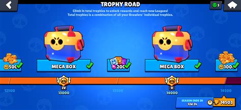 Completed Trophy Road Rbrawlstars