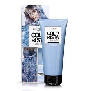 Semi permanent hair dye washes out, eventually. Colorista Washout Blue Semi-Permanent Hair Dye | Superdrug