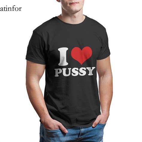 I Heart Pussy I Love Pussy Retro Kawaii Edgy Alter T Shirt 100 코튼 게임