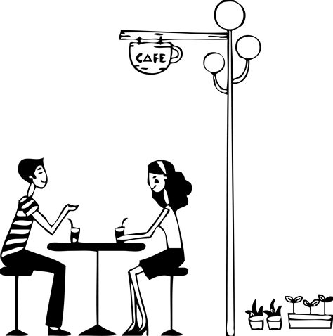 Conversation clipart coffee conversation, Conversation ...