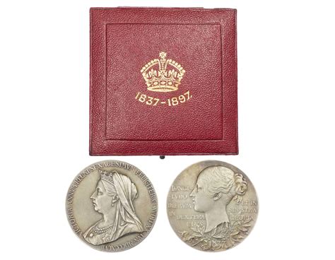 Victoria Diamond Jubilee Silver Medal 1897 Baldwins