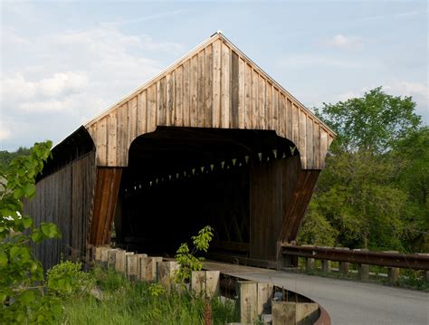 West Willard Covered Bridge In North Hartland Vermont They Flickr