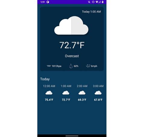 Local Weather App Using Compose