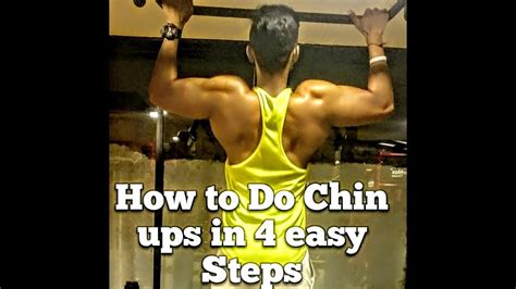 How To Do Chin Ups In Hindi In 4 Easy Steps Youtube