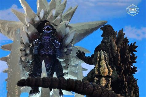 Godzilla Vs Spacegodzilla First Encounter Shmonsterarts Custom