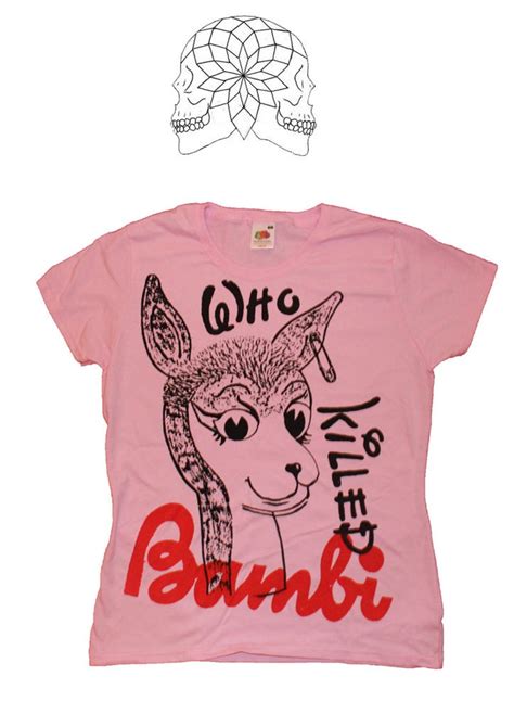 Who Killed Bambi Punk T Shirt Sex Pistols Rock And Roll Etsy