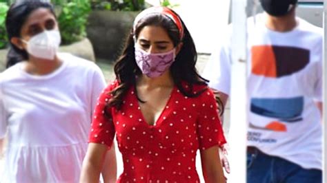 Sara Ali Khan S Red Polka Dot Dress Is The Date Night Outfit Your Closet Is Missing Vogue India