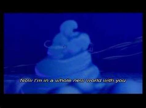 A new fantastic point of view. Aladdin - A Whole New World Sing-along Lyrics on-screen ...