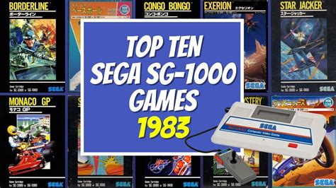 Top 10 Sega Sg 1000 Games 1983 Youtube
