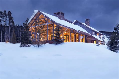 Montana Ski Chalet Miller Roodell Architects