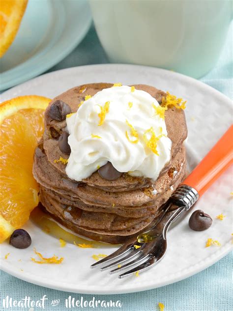 Chocolate Orange Pancakes Recipe Meatloaf And Melodrama
