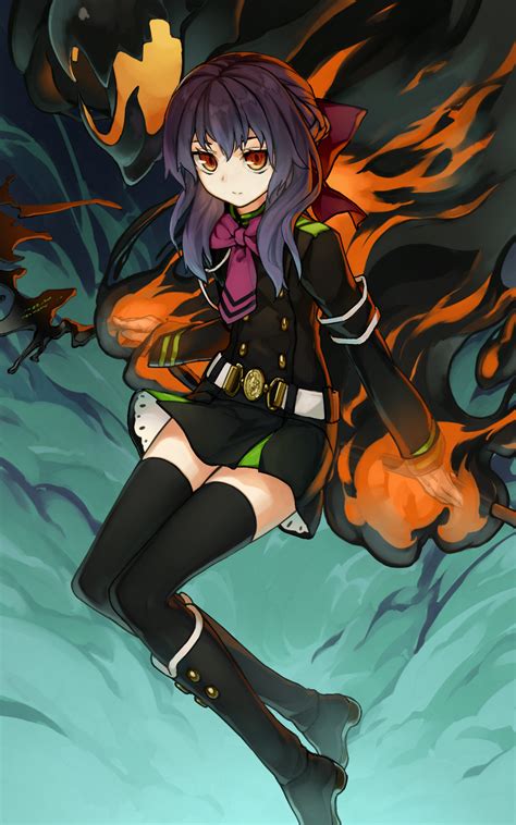 Hiiragi Shinoa Owari No Seraph Drawn By Cufsy84738368 Danbooru