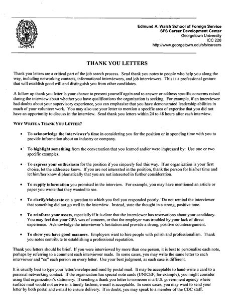 Government Official Thank You Letter Templates At
