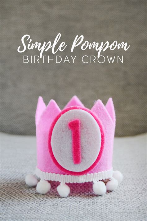 Diy Mini Crown Tutorial For Birthdays And More Consumer Crafts Mini