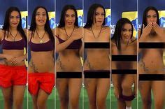 Ghafla Venezuelan Tv Presenter Yuvi Pallares Strips Nakked On Live Tv To Celebrate Teams