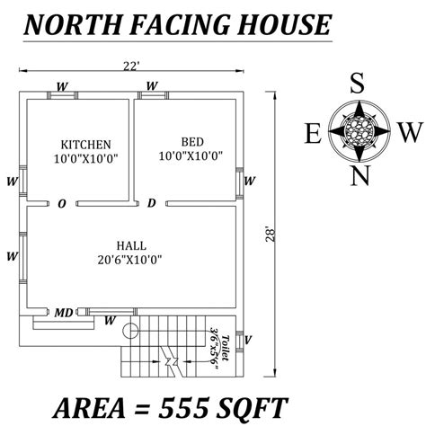 Vastu For North Facing House Layout North Facing House Plan