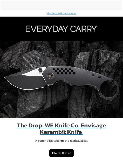 Everyday Carry An Ultra Premium Karambit Built For Edc Milled