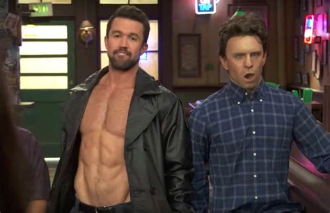 Rob Mcelhenney Shared How Got Jacked On Its Always Sunny