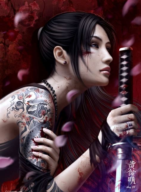 20 Stunning Cg Arts Of Female Warrior Characters Design Inspiration Psd Collector